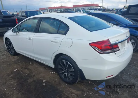 2015 Honda Civic Ex z USA, uszkodzony, nr VIN 19XFB2F85FE065648